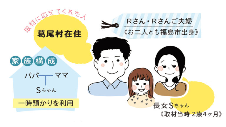 ふたばで子育てする人のリアルボイス #002 ｜ 葛尾村Rさん夫婦